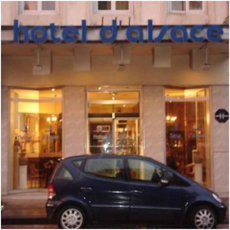 Hôtel d'Alsace Villeurbanne Exterior foto